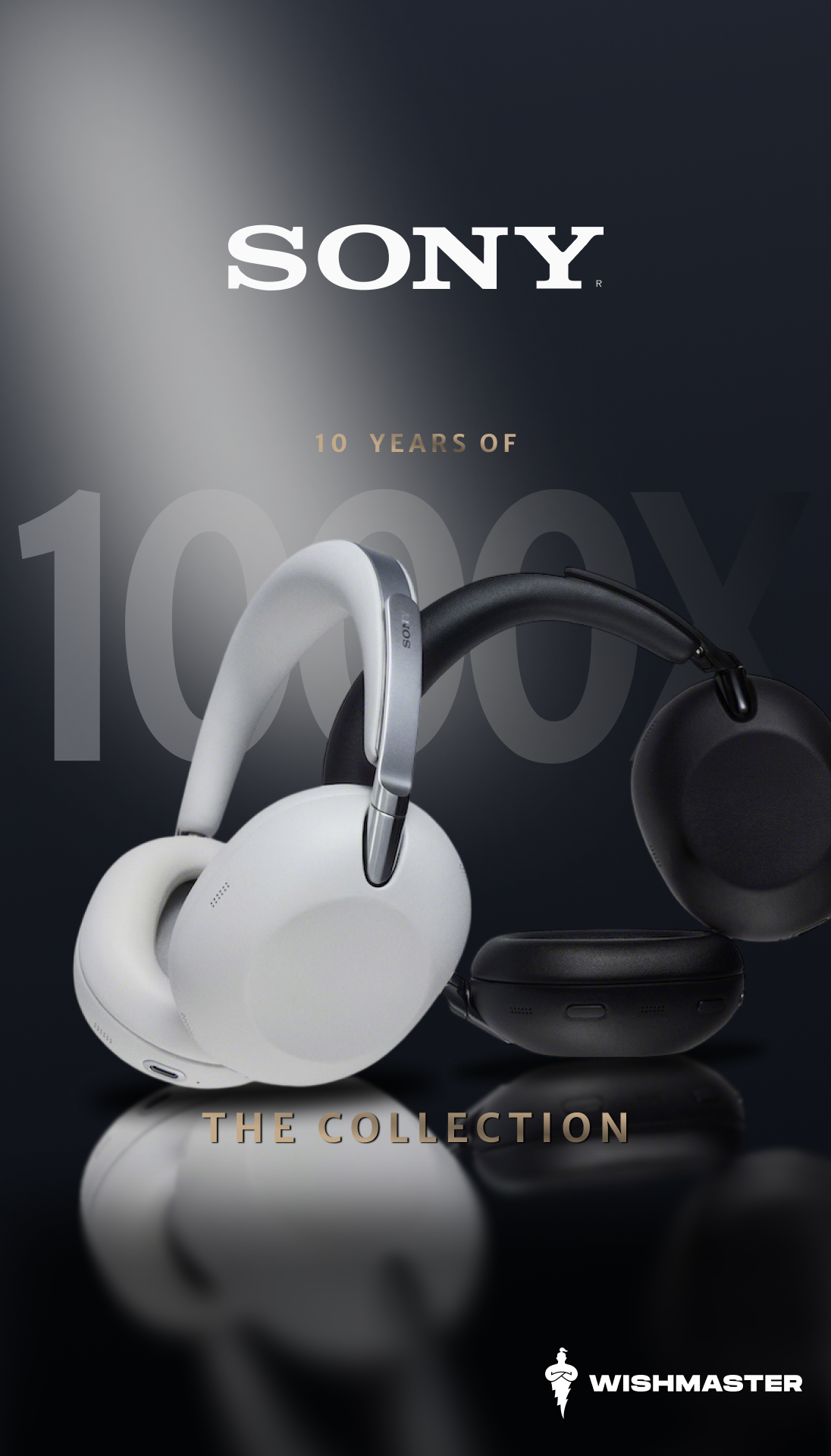 Sony выпустила премиальные наушники 1000X the Collexion
