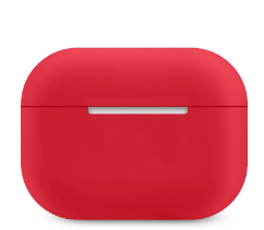 Чехол силиконовый для AirPods Pro 2 (Красный)