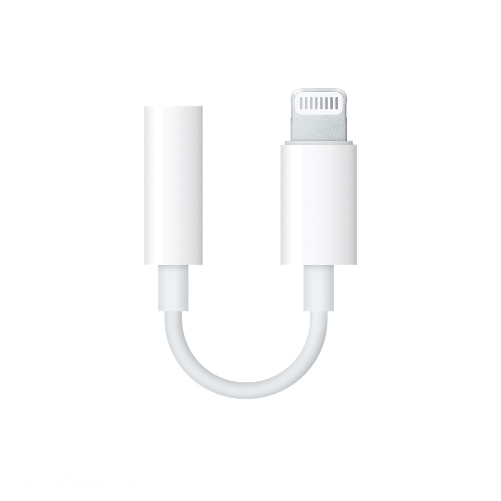 Адаптер для Apple Lightning to 3.5 mm (Белый)