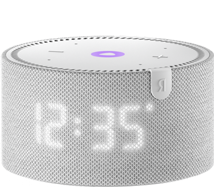 Умная колонка Яндекс Станция Мини с часами (Белый)