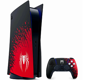 Игровая приставка Sony Playstation 5 (Чёрно-красный, 825 ГБ, С дисководом)