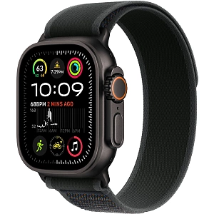 Умные часы Apple Watch Ultra 2 49 мм (2024) Black Case with Trail Loop (49mm, Black S/M, S/M)