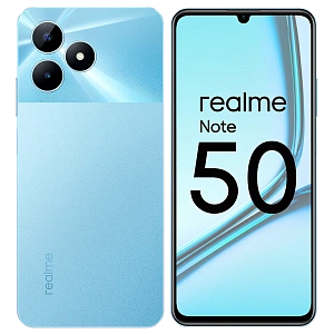Смартфон Realme Note 50 (128 ГБ, Голубой, 4 ГБ, Dual nanoSim, Global, Без Rustore)