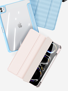 Чехол-книжка Gurdini Dux Ducis Toby Series для iPad Pro 11 (2024) (Голубой)