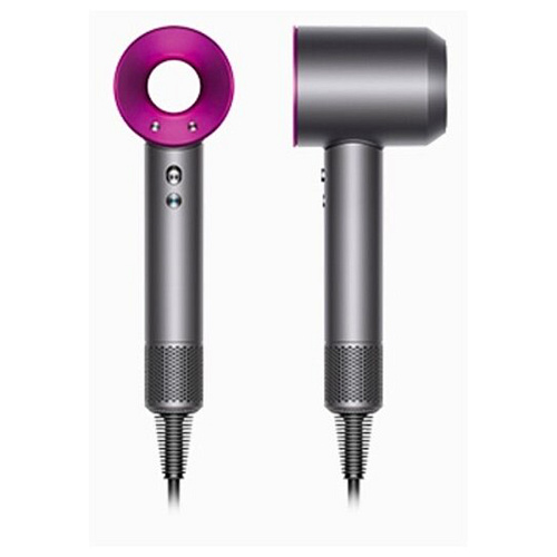 Фен Dyson Supersonic HD07 (Никель/Фуксия)
