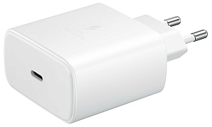 Сетевое зарядное устройство Samsung Travel Adapter 25W с кабелем (Белый)