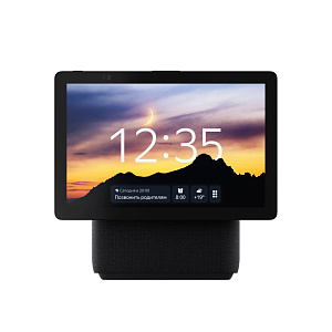 Умная колонка Яндекс Станция Дуо Макс с Алисой (Черный, RU)