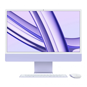 Моноблок Apple iMac 24 2023 (M3 8-Core, GPU 8-Core, 16GB, 512GB) (Фиолетовый, 16 ГБ, 512 ГБ)