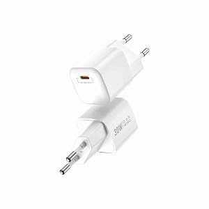 Адаптер питания Wiwu 30W PD fast Charger (Белый)