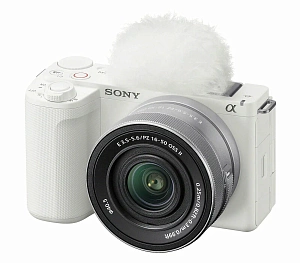 Беззеркальный фотоаппарат Sony Vlogcam ZV-E10L Kit 16-50mm (Белый)