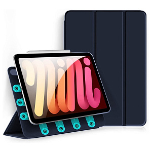 Чехол книжка Gurdini Magnet Smart для iPad Mini 6 (Синий)