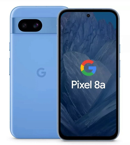 Смартфон Google Pixel 8a 8/256GB US (Голубой, 8 ГБ, 256 ГБ, nanoSim+eSim, США, Без Rustore)