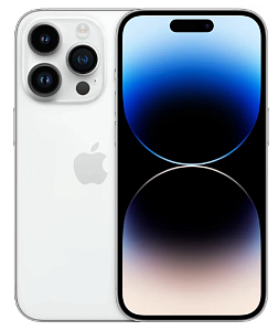 Смартфон Apple iPhone 14 Pro 128GB eSIM (128 ГБ, Белый, США, 6 ГБ, eSim, Без Rustore)