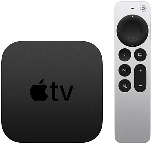 ТВ-приставка Apple TV 4K 32GB 2021 (32 ГБ, Чёрный)