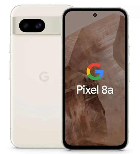 Смартфон Google Pixel 8a 8/256GB US (Бежевый, 8 ГБ, 256 ГБ, nanoSim+eSim, США, Без Rustore)