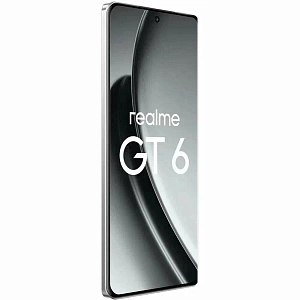 Смартфон Realme GT6 16/512GB (Серебристый, 16 ГБ, 512 ГБ, Global, Dual nanoSim, Без Rustore)