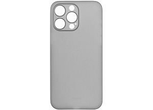 Чехол пластиковый KZDOO Air Skin для iPhone 16 Pro Max (Серый)
