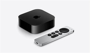 ТВ-приставка Apple TV 4K Wi-Fi + Ethernet 128GB, 2022 г. (Чёрный)