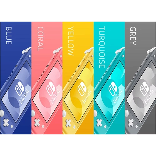 Игровая приставка Nintendo Switch Lite (Бирюзовый, 32 ГБ, LCD, Global)