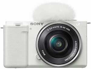 Беззеркальный фотоаппарат Sony Vlogcam ZV-E10L Kit 16-50mm (Белый)