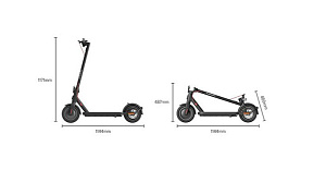 Электросамокат Xiaomi Electric Scooter 4 EU (Черный)