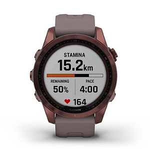 Умные часы Garmin Fenix 7s Sapphire Solar (Бронзовый)