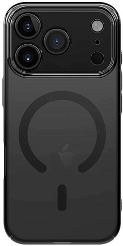 Чехол силиконовый прозрачный MagSafe MOSSILY для iPhone 17 Pro