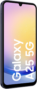 Смартфон Samsung Galaxy A25 5G 6/128GB (6 ГБ, 128 ГБ, Темно-синий, Dual nanoSim, Global, Без Rustore)