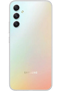 Смартфон Samsung Galaxy A34 5G 8/256GB (8 ГБ, 256 ГБ, Серебристый, Global, Dual nanoSim, Без Rustore)