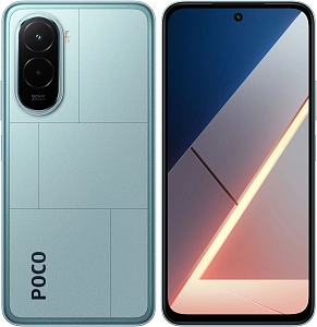 Смартфон Xiaomi POCO M7 (Голубой, 8 ГБ, 256 ГБ, Global, Dual nanoSim, Без Rustore)