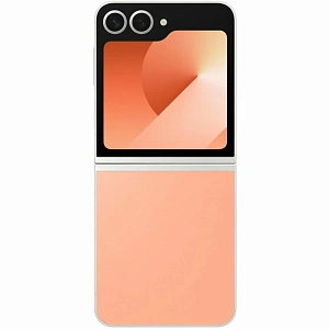 Смартфон Samsung Galaxy Z Flip6 12/256GB (Оранжевый, 12 ГБ, 256 ГБ, Global, nanoSim+eSim, Без Rustore)