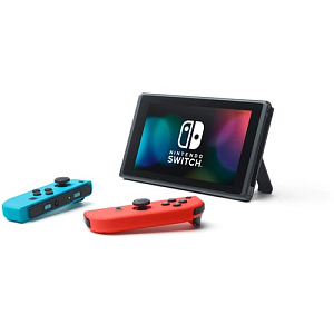 Игровая приставка Nintendo Switch rev.2 (Неоново-синий/Красный, 32 ГБ, 6.2", LCD)