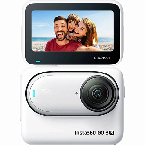 Экшн-камера Insta360 GO 3S 128GB (Белый, 128 ГБ)