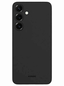 Чехол пластиковый KZDOO Air Skin для Samsung Galaxy S25+ (Черный)