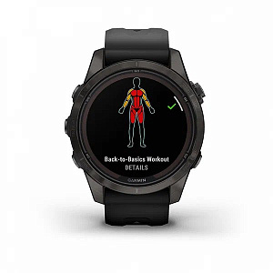Умные часы Garmin Fenix 7X Pro (Черный)