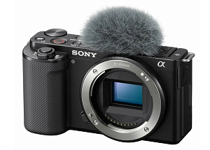 Беззеркальный фотоаппарат Sony ZV-E10 Kit 16-50mm + 55-210mm (Черный)