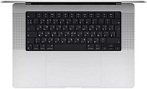 Ноутбук Apple Macbook Pro 16 2021 (M1 Max 10-Core, GPU 32-Core, 64GB, 1TB) (Серебристый, 64 ГБ, 1 ТБ, RU)
