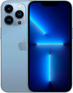 Смартфон Apple iPhone 13 Pro 128GB (128 ГБ, Синий, 6 ГБ, Global, nanoSim+eSim, Без Rustore)
