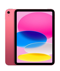 Планшет Apple iPad 10.9 (2022) 256GB Wi-Fi + Cellular (Wi‑Fi + Cellular, 256 ГБ, Розовый, 4 ГБ, Без Rustore)