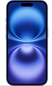 Смартфон Apple iPhone 16 128GB nanoSim+eSim (8 ГБ, 128 ГБ, Синий, nanoSim+eSim, Global, Без Rustore)