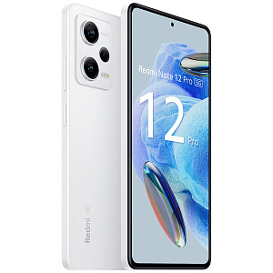 Смартфон Xiaomi Redmi Note 12 Pro 5G 12/256GB Global (Белый, 12 ГБ, 256 ГБ, Global, Dual nanoSim, Без Rustore)