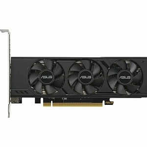 Видеокарта ASUS GeForce RTX 4060 8192Mb, Low Profile OC Edition 8G (RTX4060-O8G-LP-BRK) 2xHDMI, 2xDP, Ret (Чёрный)