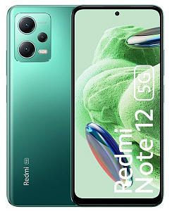 Смартфон Xiaomi Redmi Note 12 5G 4/128GB Global (Зелёный, 4 ГБ, 128 ГБ, Global, Dual nanoSim, Без Rustore)