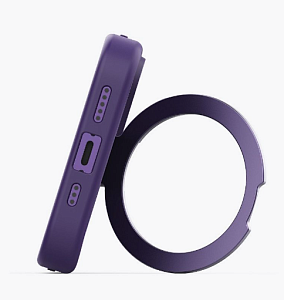 Чехол Magsafe KEEPHONE MAGICO для iPhone 14 Pro Max (Фиолетовый)