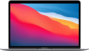 Ноутбук Apple MacBook Air 13 2020 (M1 8-Core, GPU 7-Core, 8GB, 256Gb) (8 ГБ, 256 ГБ, MGN63, Серый Космос)