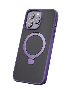 Чехол Magsafe KEEPHONE MAGICO для iPhone 14 Pro Max (Фиолетовый)