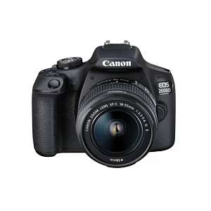 Фотоаппарат Canon EOS 2000D Kit EF-S 18-55mm f/3.5-5.6 III (Черный)