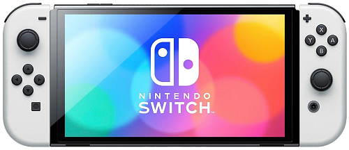 Игровая приставка Nintendo Switch (Белый, 64 ГБ, OLED)