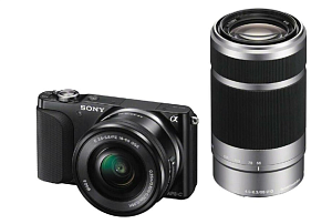 Беззеркальный фотоаппарат Sony ZV-E10 Kit 16-50mm + 55-210mm (Черный)