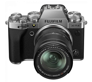 Беззеркальная камера Fujifilm X-T4 Kit XF 18-55mm (Серебристый)